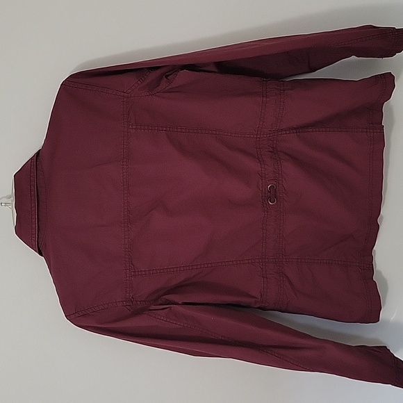 Sonoma Women's Burgundy Jacket, Size Medium - Picture 5 of 8